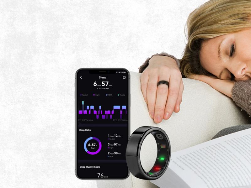 theo giỏi giấc ngủ bằng nhẫn thông minh