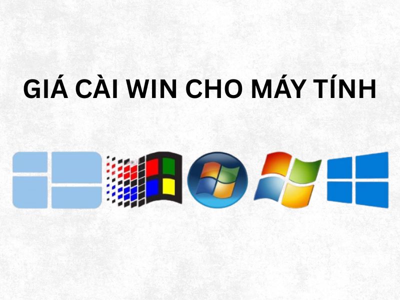 bảng giá cài win máy tính
